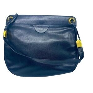 Christian Dior Black Leather Shoulder Bag